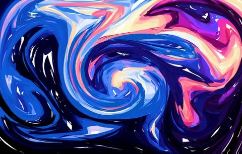 Vector Dark White marble abstract background. Liquid marble pattern. Trendy t 스톡 일러스트