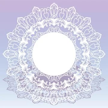 Vector decorative element mandala. Stock Illustration