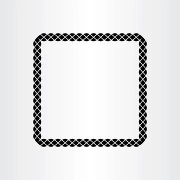 Vector decorative frame design illustration Stock Illustration