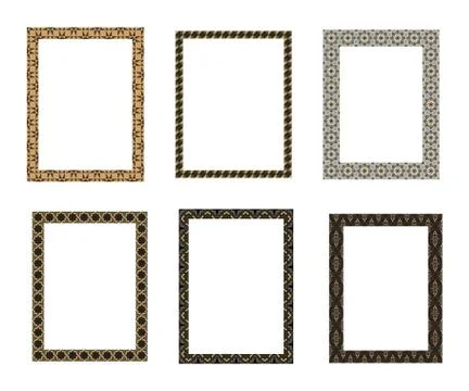 Vector decorative frame. Elegant element for design template, place for text. Иллюстрация