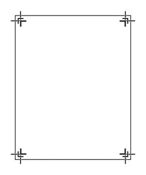 Vector decorative frame. Elegant element for design template, place for text. Stock Illustration