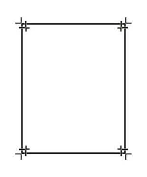 Vector decorative frame. Elegant element for design template, place for text. Stock Illustration