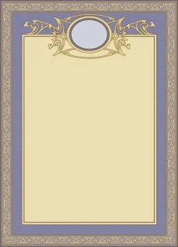 Vector decorative frame Stock-Illustration