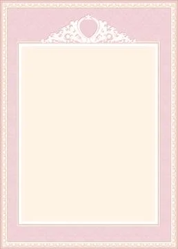 Vector decorative frame 库存插图