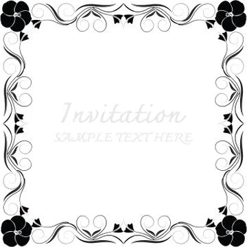 Vector decorative frames イラスト素材