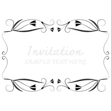 Vector decorative frames イラスト素材