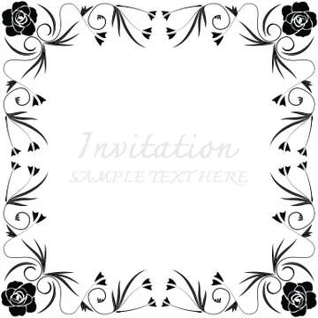 Vector decorative frames 스톡 일러스트
