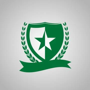 The vector decorative icon. Illustrazione stock