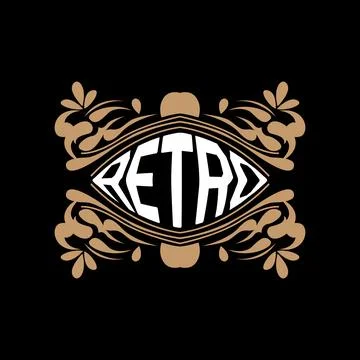 Vector Decorative Vintage Typography Elements, Greeting Card Design, Fancy .. Stock Illustration