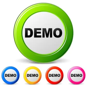 Vector demo icons Stock Illustration