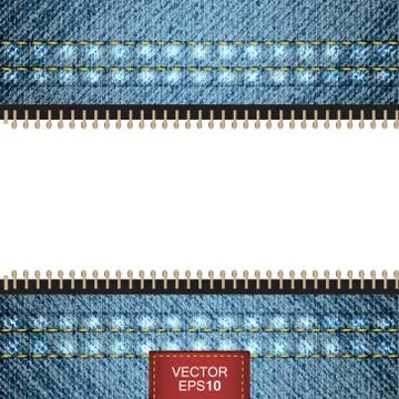 Vector denim jeans background 스톡 일러스트