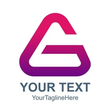 Vector of design abstract letter G logo elements. Abstract logo icon design i 스톡 일러스트