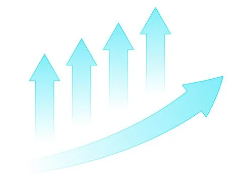 Vector design asset graphic element an enhanced chart in a modern minimalis.. Stock Illustration