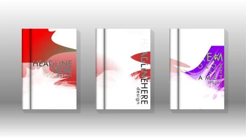 Vector design of background cover with colorful abstract spray patterns. Colo 스톡 일러스트