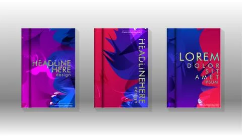 Vector design of background cover with colorful abstract spray patterns. Colo 스톡 일러스트