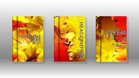 Vector design of background cover with colorful abstract spray patterns. Colo 스톡 일러스트