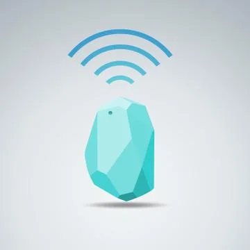 Vector Design beacon device home and office radar. Use for all situations Stock Illustration