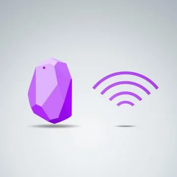 Vector Design beacon device home and office radar. Use for all situations Stock Illustration