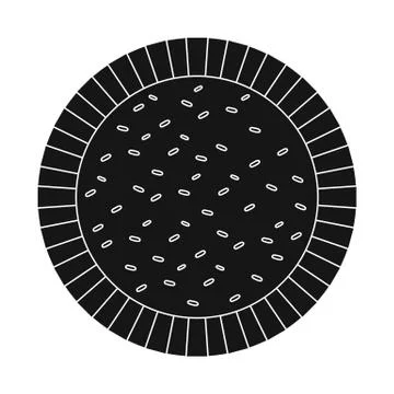 Vector design of biscuit and bake logo. Collection of biscuit and chocolate Stock Illustration