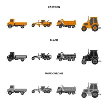 Vector design of build and construction symbol. Collection of build and Stock-Illustration