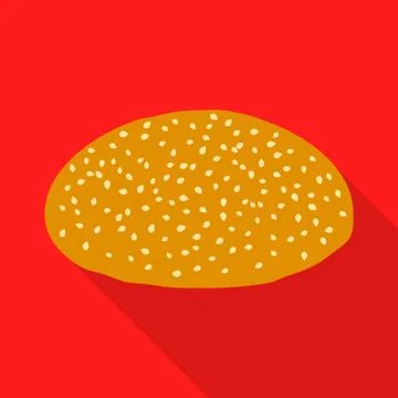Vector design of burger and sandwich icon. Collection of burger and slice stock イラスト素材