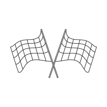 Vector design of car and rally logo. Set of car and race vector icon for stock. Stock Illustration