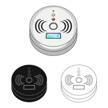 Vector design of cctv and camera sign. Set of cctv and system vector icon for Stock Illustration