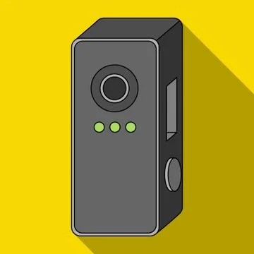 Vector design of cctv and camera symbol. Collection of cctv and system stock Stock Illustration
