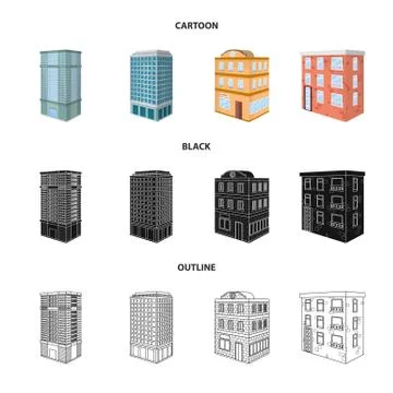 Vector design of construction and building icon. Collection of construction and Ilustración de archivo