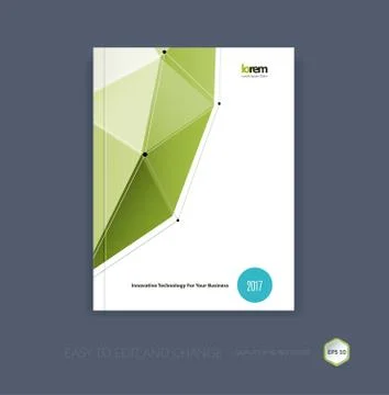 Vector design for cover annual report. Brochure or flyer templat イラスト素材
