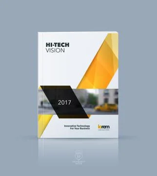 Vector design for cover annual report. Brochure or flyer templat イラスト素材