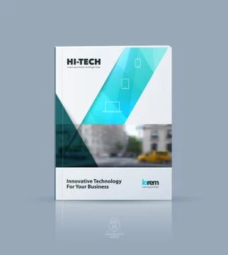 Vector design for cover annual report. Brochure or flyer templat 스톡 일러스트