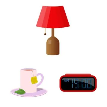 Vector design of dreams and night icon. Collection of dreams and bedroom vector Stock Illustration
