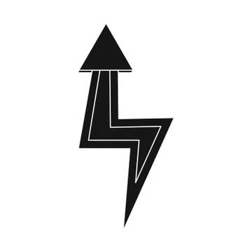 Vector design of element and arrow logo. Set of element and direction stock Stock Illustration