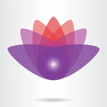 Vector design elements. Abstract flowers. Stock Illustration