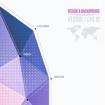 Vector Design Elements for graphic layout. Abstract background t イラスト素材