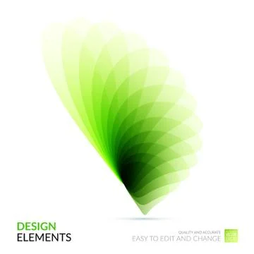 Vector Design Elements for graphic layout. Modern Abstract backg 스톡 일러스트