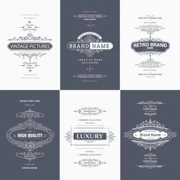 Vector design elements Stock Illustration