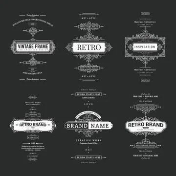 Vector design elements Stock Illustration