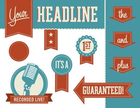 Vector Design Elements Stock Illustration