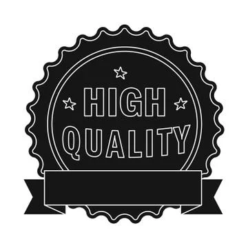 Vector design of emblem and badge logo. Set of emblem and sticker vector icon イラスト素材