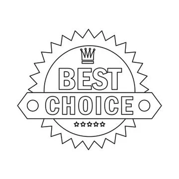 Vector design of emblem and badge logo. Collection of emblem and sticker vector Stock Illustration