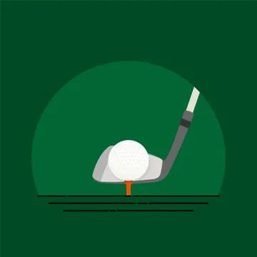 Vector design, golf template Design Stock Illustration