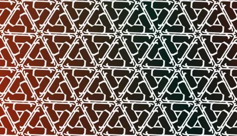 Vector Design. Illustration With Triangles Line. Modern Decorative Background Stock Illustration