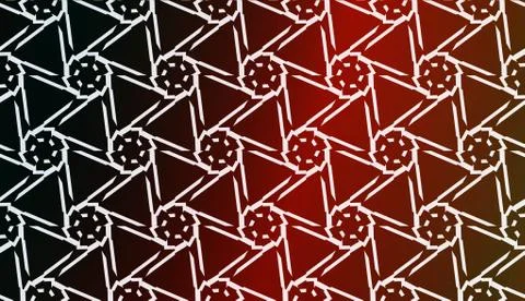 Vector Design. Illustration With Triangles Line. Modern Decorative Background Stock Illustration