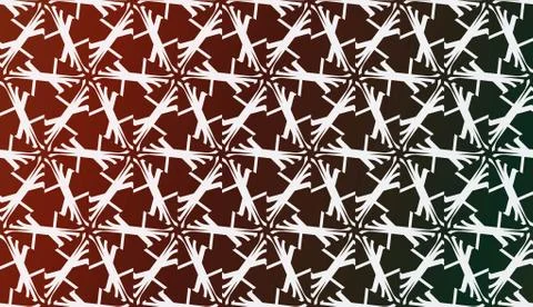 Vector Design. Illustration With Triangles Line. Modern Decorative Background Stock Illustration