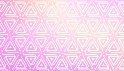 Vector Design. Illustration With Triangles Line. Modern Decorative Background Stock Illustration