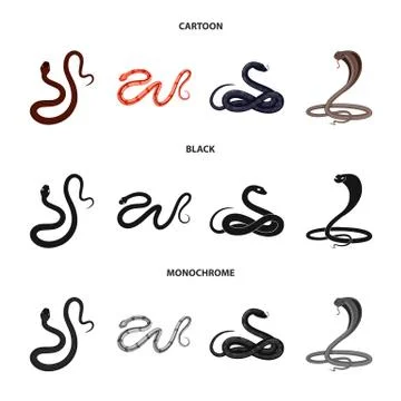 Vector design of mammal and danger icon. Set of mammal and medicine vector icon Stock Illustration