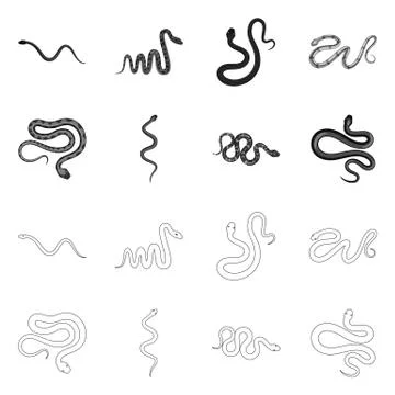 Vector design of mammal and danger icon. Set of mammal and medicine stock symbol Stock-Illustration