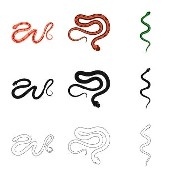 Vector design of mammal and danger symbol. Collection of mammal and medicine Stock-Illustration